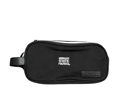 America's State Parks small black Dopp bag