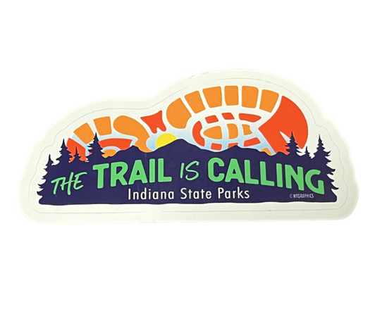 The Trail is Calling sticker