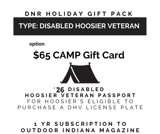 2026 Camp Holiday Gift Pack (Disabled Hoosier Veteran Passport) 