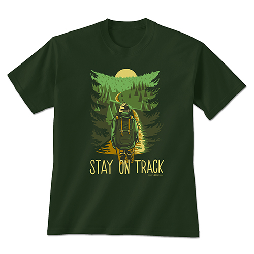 Stay on Track tshirt*