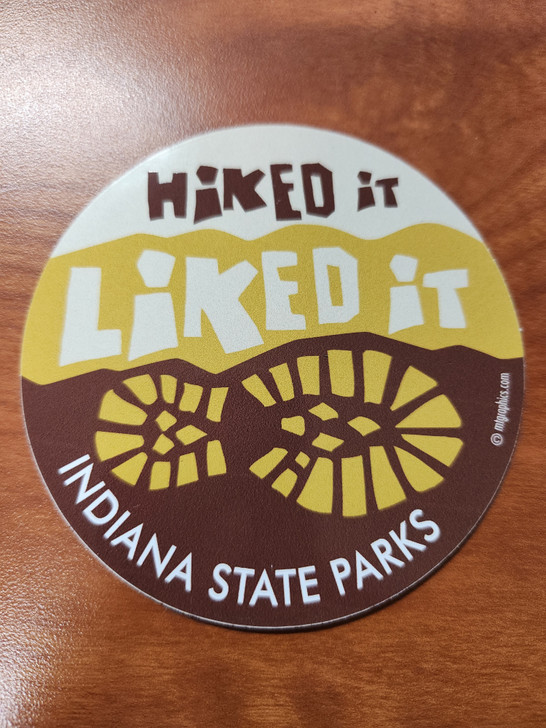 Hiked It Liked It Vinyl Sticker*