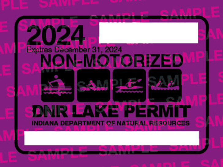 2024 Non-Motorized Lake Permit*