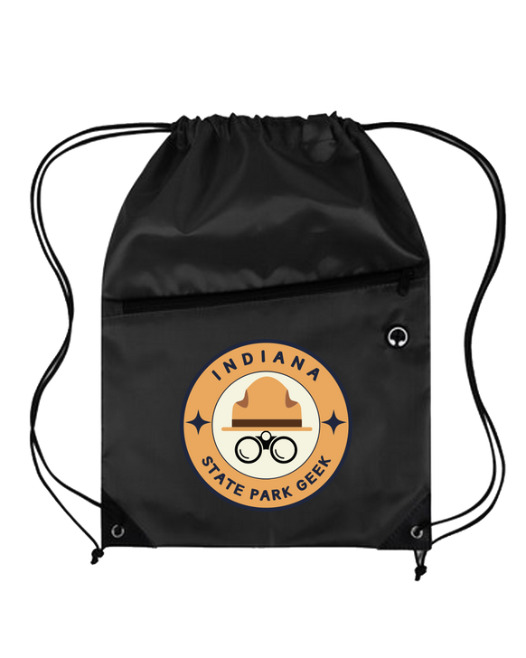 State Park Geek Drawstring Bag 