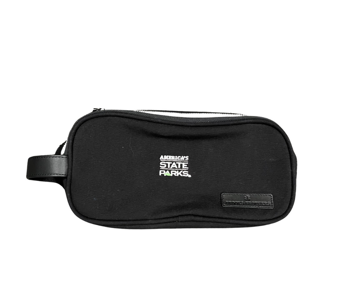 America's State Parks small black Dopp bag
