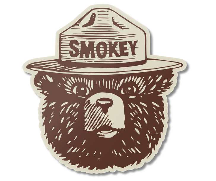 Smokey the Bear magnet