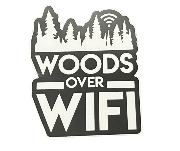 Woods over WIFI sticker