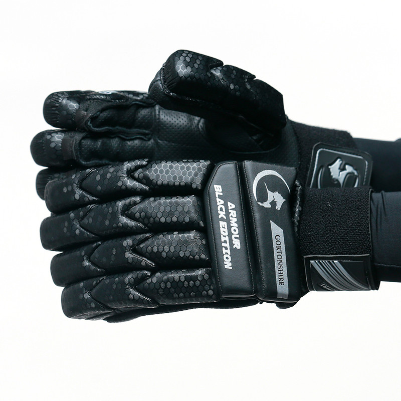 E4 Extreme Edition Black with Gold Batting Gloves- 2023