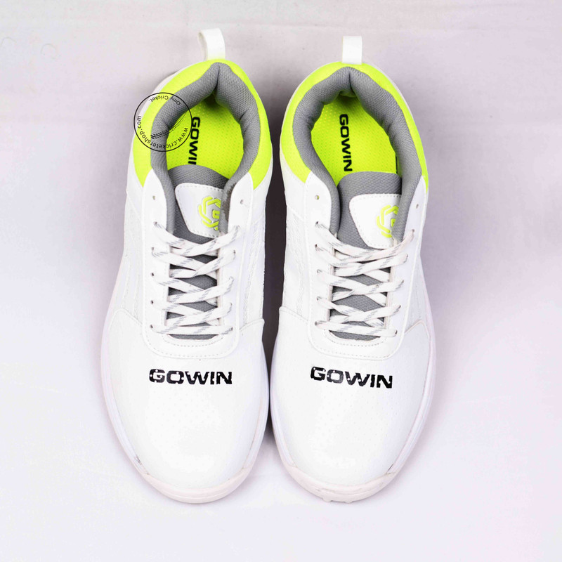 Gowin Turf Cricket Rubber All White Shoes Size | Buy Online India ...