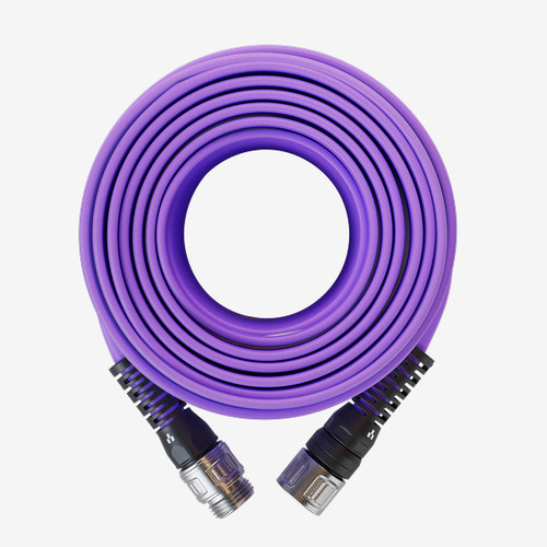 Yunigo Serenity Purple Flat Hose, view from above