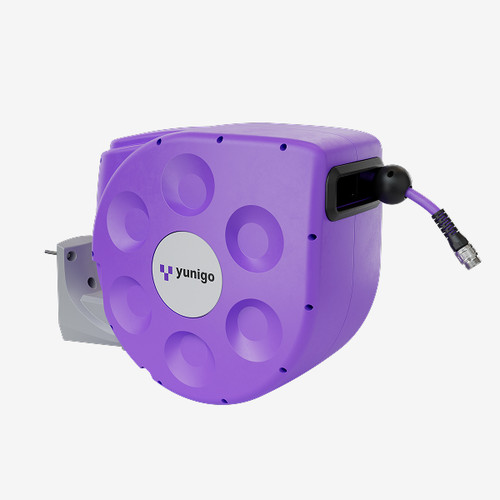 Yunigo Unity Purple Retractable Hose Reel