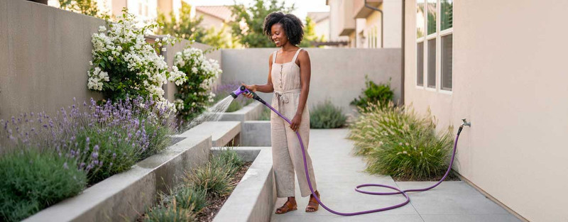 Why an expandable hose is perfect for small spaces, patios, and balconies