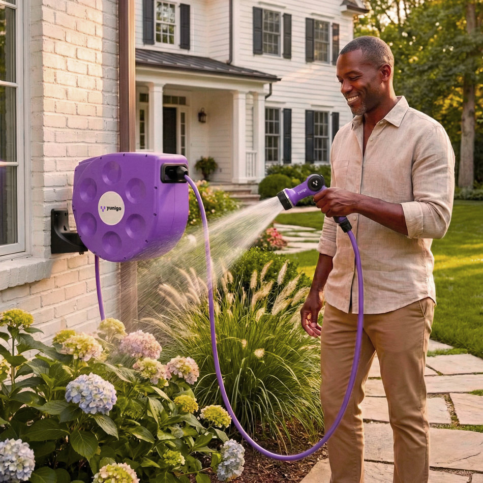 Yunigo reels combine sleek italian design with smart functionality