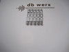 db werx 2/0  Tinned Copper Lugs (3/8" hole) Pk/30