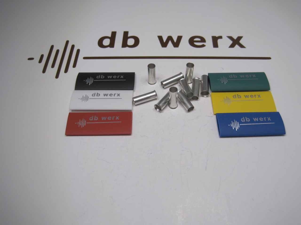 db werx 4GA wire ferrules w/Heat Shrink Pk/10