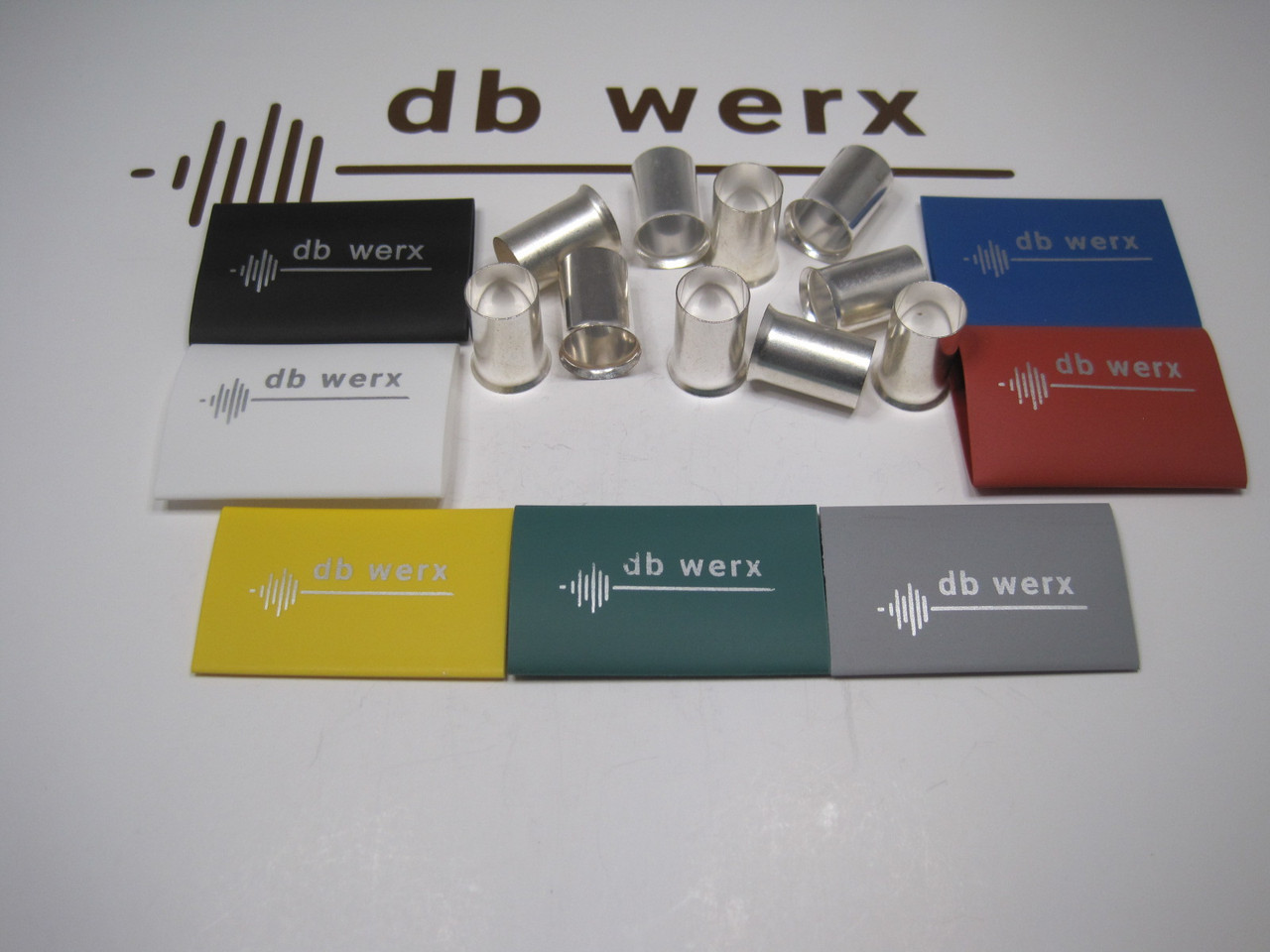 db werx 2/0 wire ferrules w/heat shrink. Pk/30