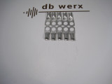 db werx 4 GA Tinned Copper Lugs (3/8" hole). Pk/10