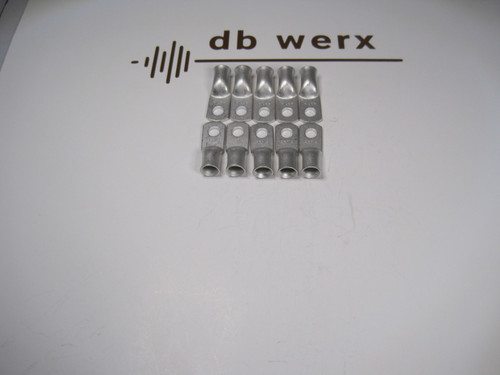 db werx 4 GA  Tinned Copper Lugs (1/4" hole) .PK/30