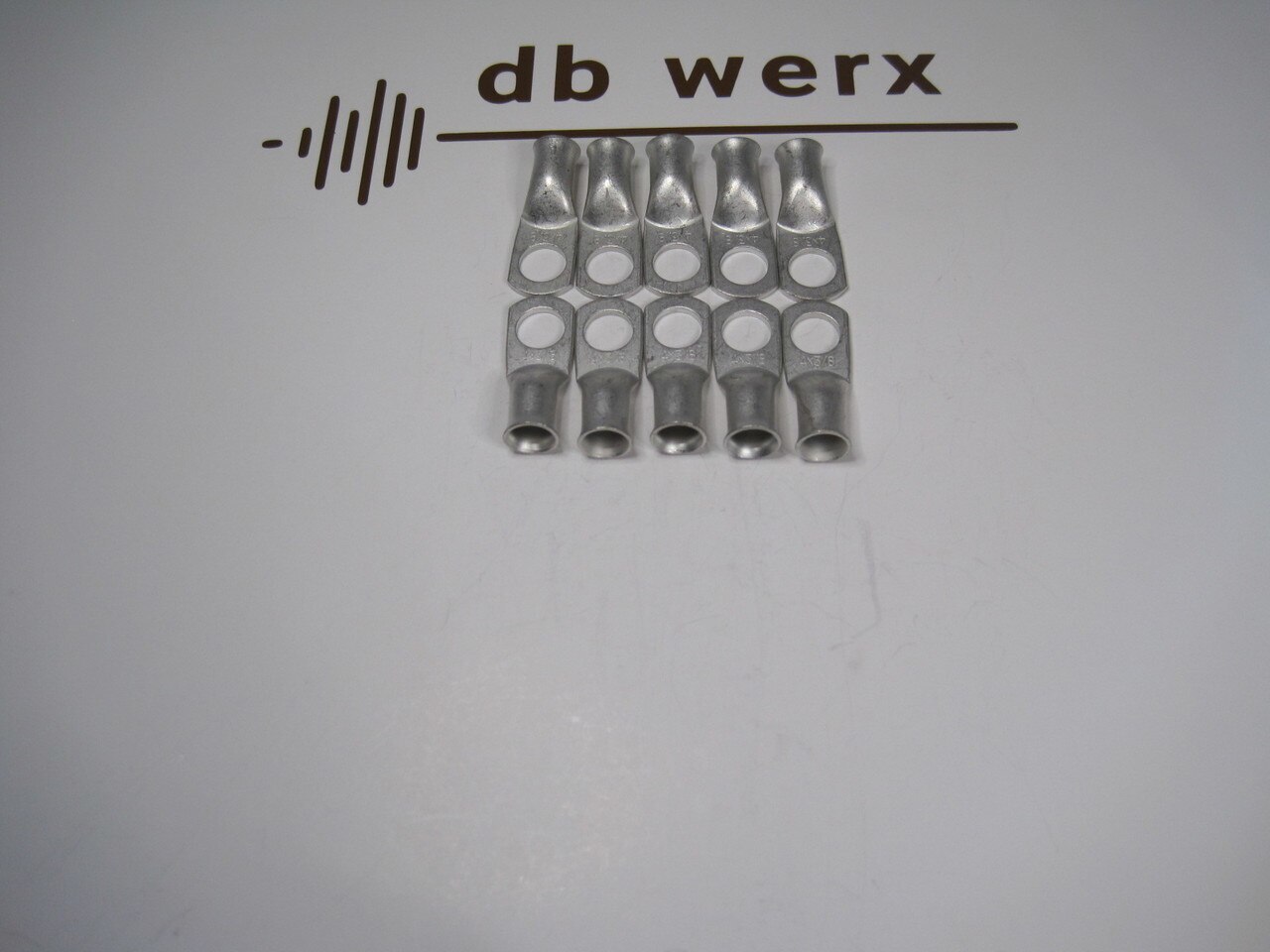 db werx 4 GA Tinned Copper Lugs (3/8" hole). PK/20