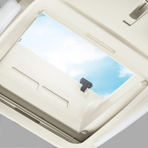 Dometic Freshlight 2200 Campervan, Caravan and Motorhome Air Con unit in conjunction with your Midi Heki rooflight to allow natural light.