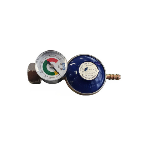 Truma Bulkhead Butane Propane Gas Regulator 30 Mbar With Switch Valve - GOK 10mm Outlet, Campervan & Caravan