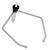 Pan Holder For Navy Load Single Ring Hob with Glass Cover Campervan Caravan Motorhome Boat Marine