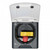 FAWO Flush Fitting BBQ External Gas Outlet Socket Caravan Motorhome Campervan 01746T50199 Black