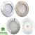 Dimatec 12 Volt Touch sensitive Caravan Motorhome Campervan Recessed Downlight Available In Nickle and Chrome with Clear and Frosted Fronts 200SMB1.2CRT  200SMB1.2NST 200SMB1.2NSTM S0201WAL2