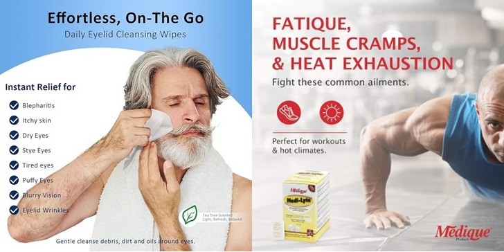 + FREE BONUS: 2 Natural Refreshing Eye Lid wipes, & 2 Hydrating Electrolyte Replacement packets