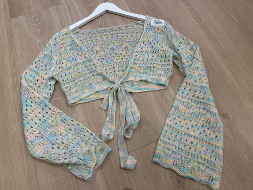 Fargerik cardigan S