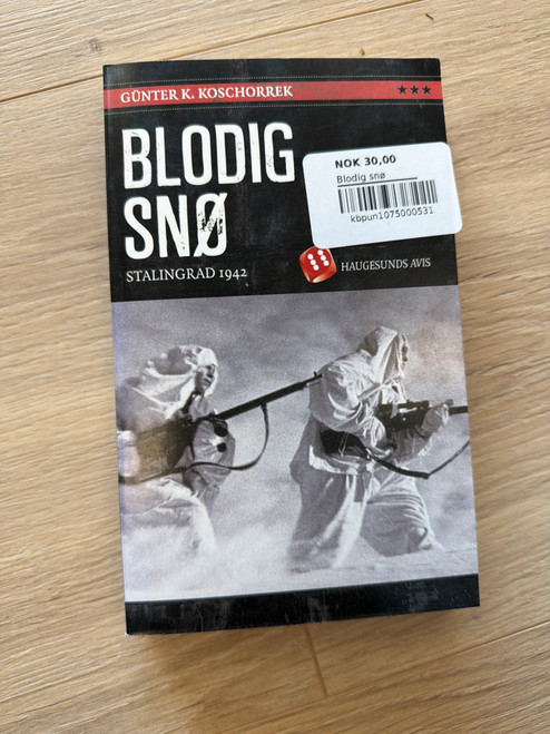 Blodig snø