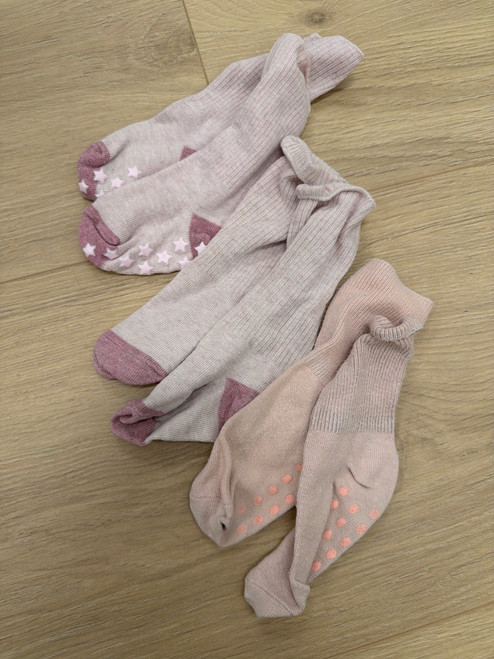 Babysokker tre par