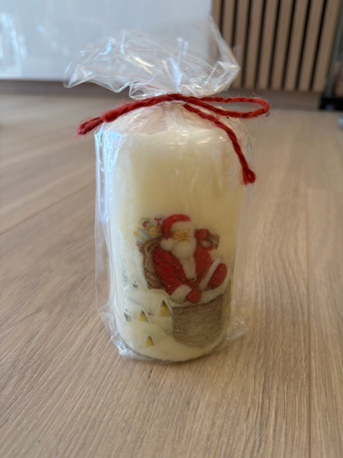 Kubbelys med juledekor