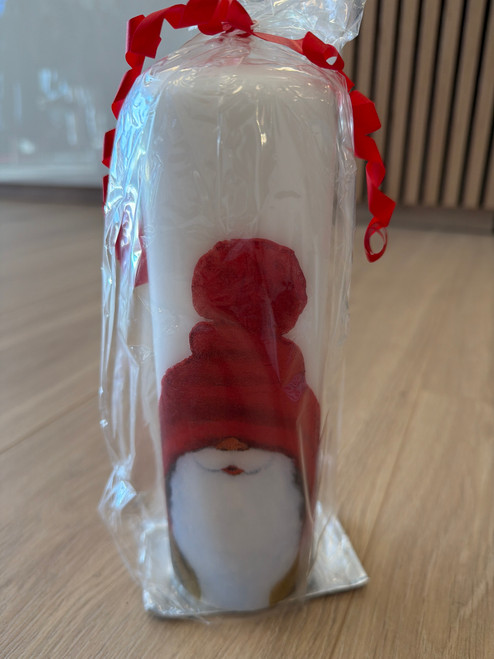 Kubbelys med juledekor