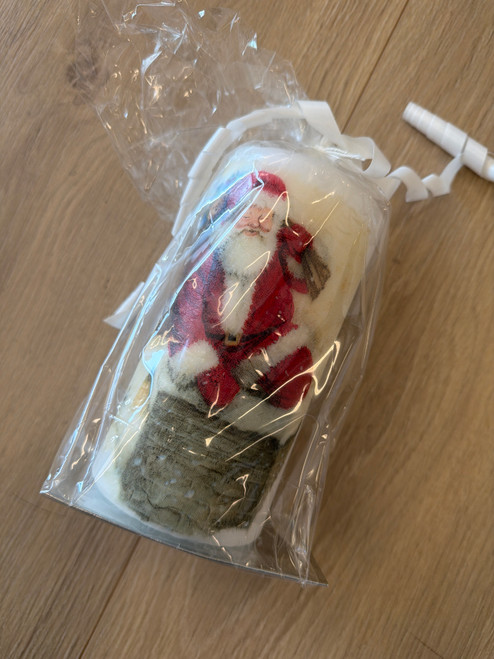 Kubbelys med juledekor