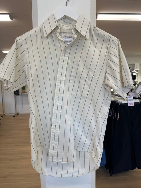 Skjorte kortermet kvit M