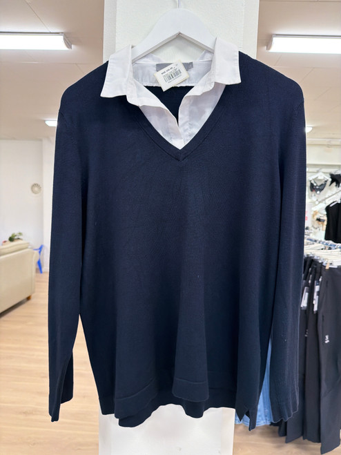 Genser med krage, XL