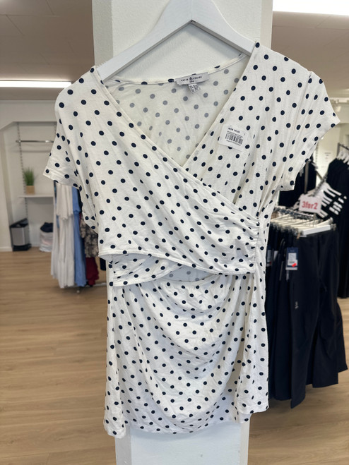 Prikkete amme/gravid top