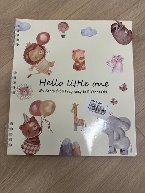 Engelsk babybok