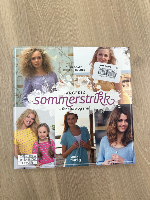 Fargerik sommerstrikk