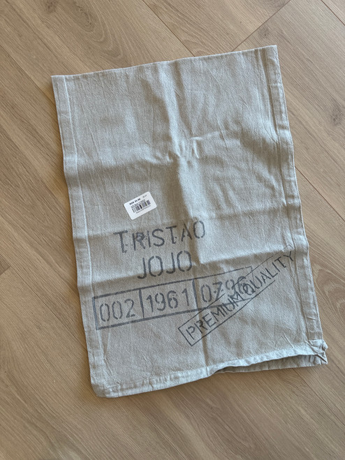 grå løper m/tekst