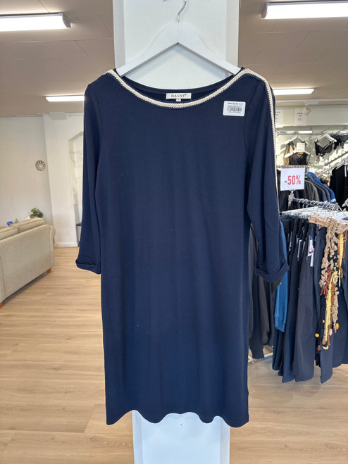 HAUST kjole 40 marineblå