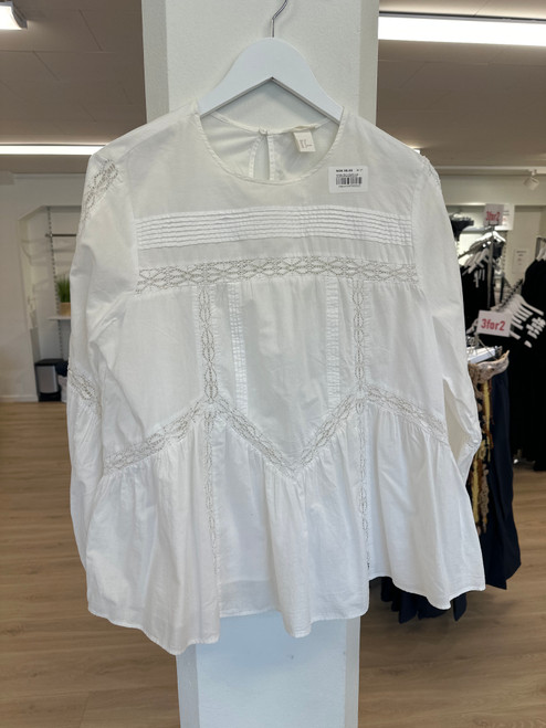 Wide Blondebluse 40 H&M
