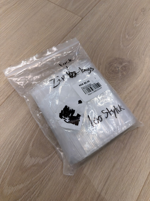 Ziplock bags