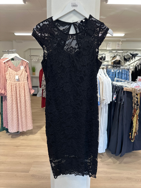Svart blond kjole str S