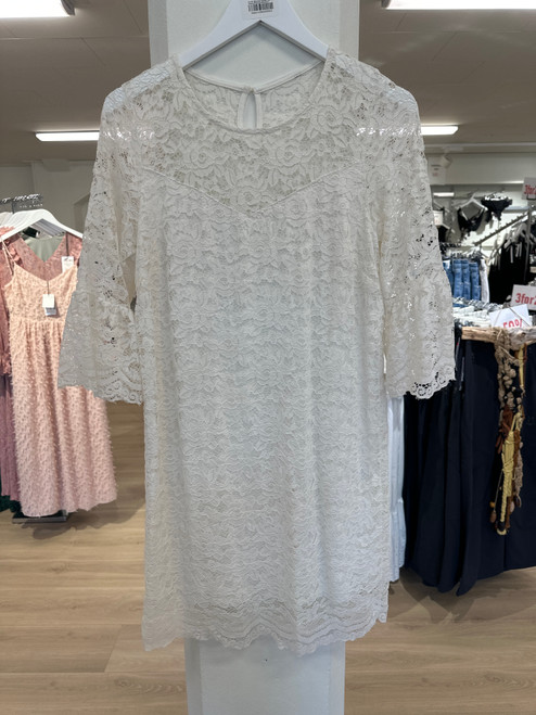 Hvit Blond kjole str M