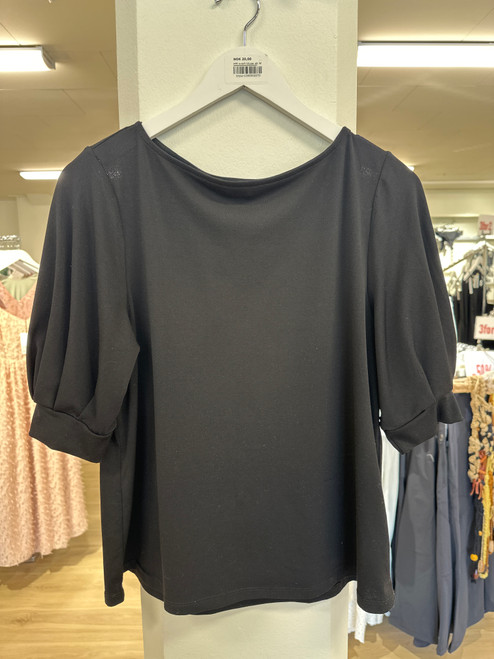 HM svart bluse str M
