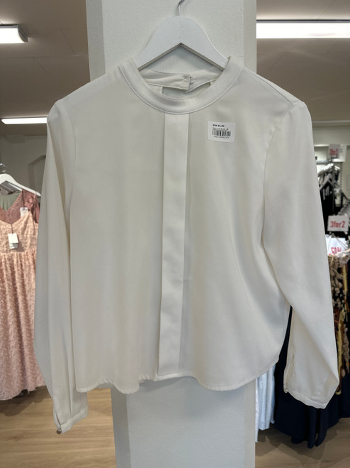 Only hvit bluse 38