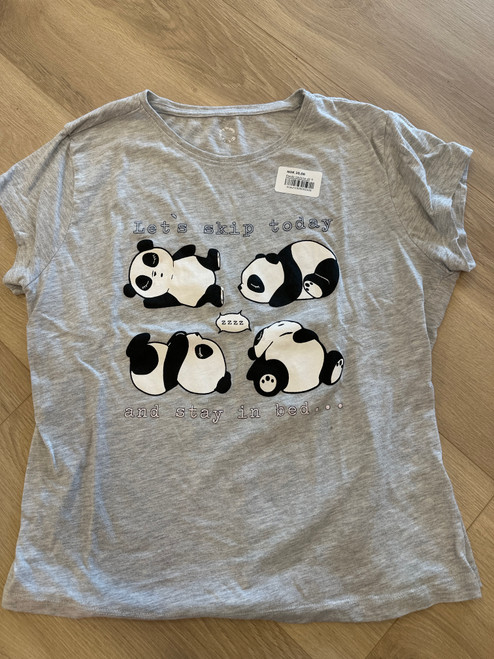 Panda tskjorte str S