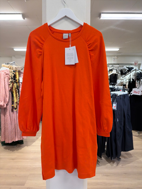 ICHI Kjole Orange L