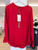 Rød Bluse, XL, PM